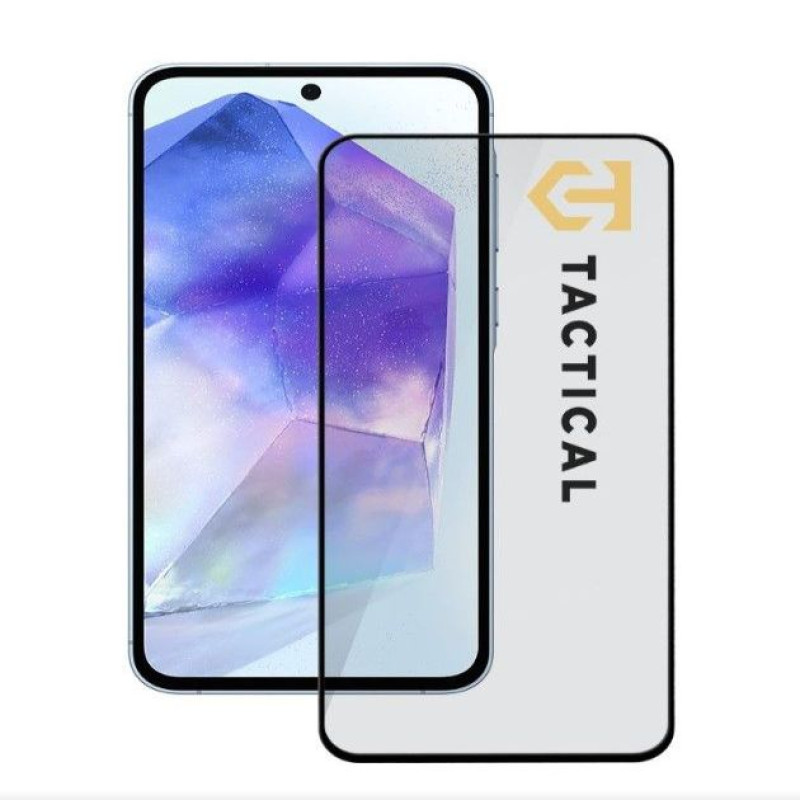Tactical Aizsargstikls Tactical Samsung Galaxy A55 5G Glass Shield 5D Black