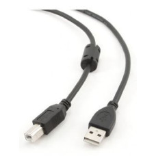 Cablexpert Kabelis Cablexpert  1.8m USB 2.0 A/B M 1.8 m m, Black