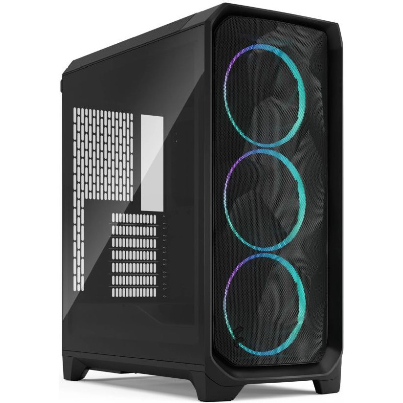 Fractal Design Datoru korpusi Fractal Design  Meshify 3 | Black RGB TG Light Tint | Mid-Tower | Power supply included No | ATX