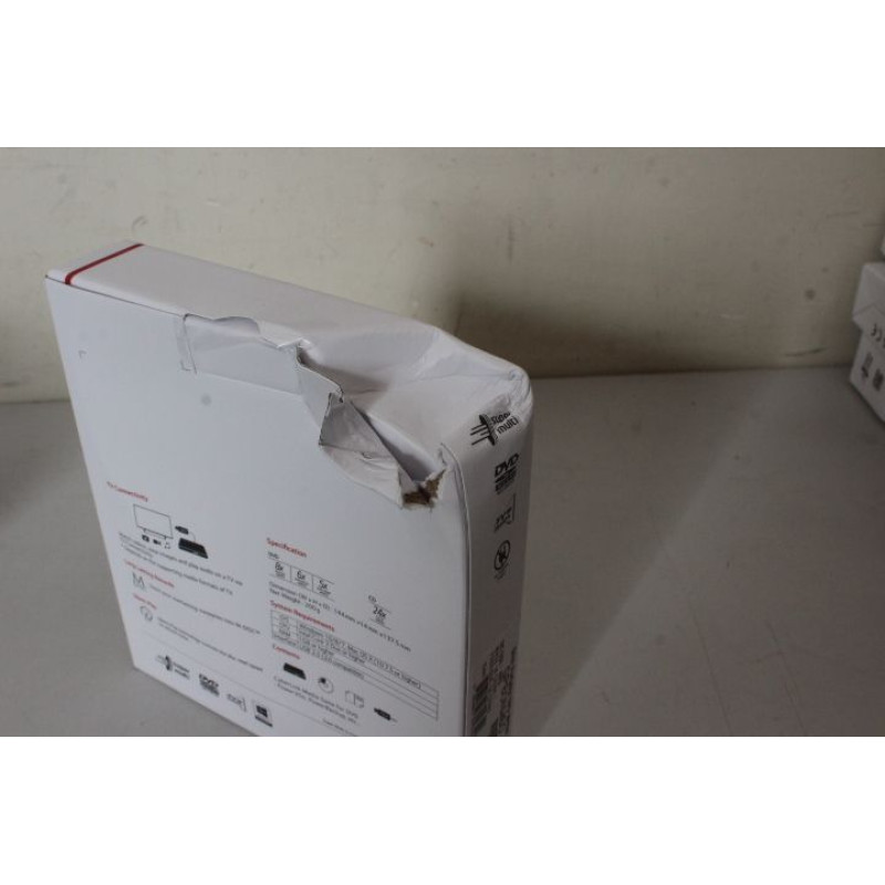 H.l Data Storage Serveru  - Citi piederumi H.L Data Storage  | Ultra Slim Portable DVD-Writer | GP60NW60 | Interface USB 2.0 | DVD±R/RW | CD read speed 24 x | CD write speed 24 x | White | DAMAGED PACKAGING Desktop/Notebook
