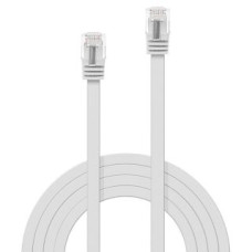 Lindy Nevadāms centrmezgls LINDY  CABLE CAT6 U/UTP 5M/WHITE 47504