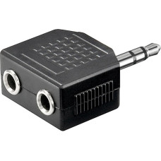 Goobay Cita datorprece Goobay  Headphone AUX adapter; 3.5 mm jack 1-to-2