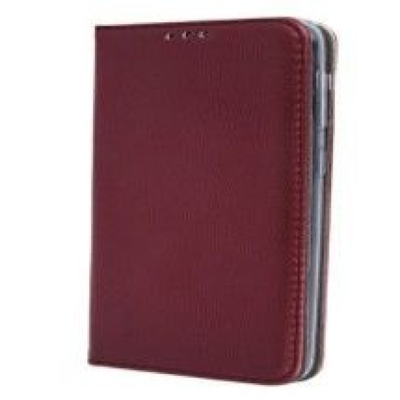 Ilike Aizmugurējais vāciņš iLike Xiaomi Redmi 12C / Redmi 11A  Smart Magnetic case Burgundy
