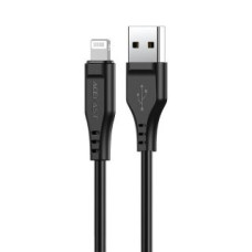 Acefast Kabelis Acefast Apple Lightning to USB 1.2m 2.4A MFI Cable Black