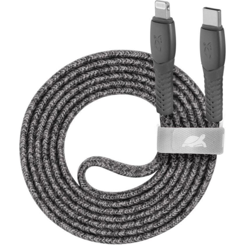 Rivacase Kabelis RIVACASE  CABLE USB-C TO LIGHTNING 1.2M/GREY PS6107