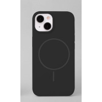 Ilike Aizmugurējais vāciņš iLike Apple iPhone 14 Soft Touch Silicone case With Magnetic Black