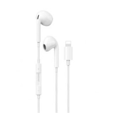 Dudao Vadu austiņas Dudao  Dudao X14PROL-W1 in-ear headphones with Lightning connector white (X14PROL-W1)
