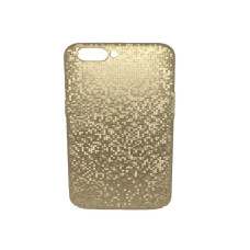 Greengo Aizmugurējais vāciņš GreenGo Apple Apple iPhone 7 Plus/8 Plus Squares Case Gold