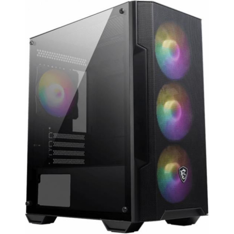 MSI Datoru korpusi MSI  Case||MAG FORGE M100A|MicroTower|MicroATX|MiniITX|MAGFORGEM100A