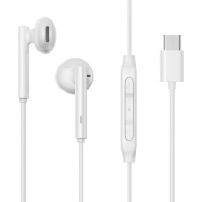 Joyroom Vadu austiņas Joyroom  Joyroom JR-EC05 USB-C in-ear headphones - white