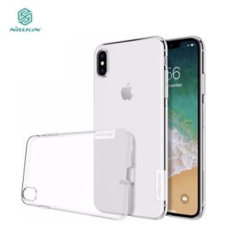Nillkin Aizmugurējais vāciņš Nillkin Apple iPhone Xs Max Nature TPU Case Transparent