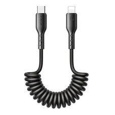 Joyroom Kabelis Joyroom  Fast Charging cable for car Joyroom Type-C to Lightning Easy-Travel Series 30W 1.5m, coiled (black)