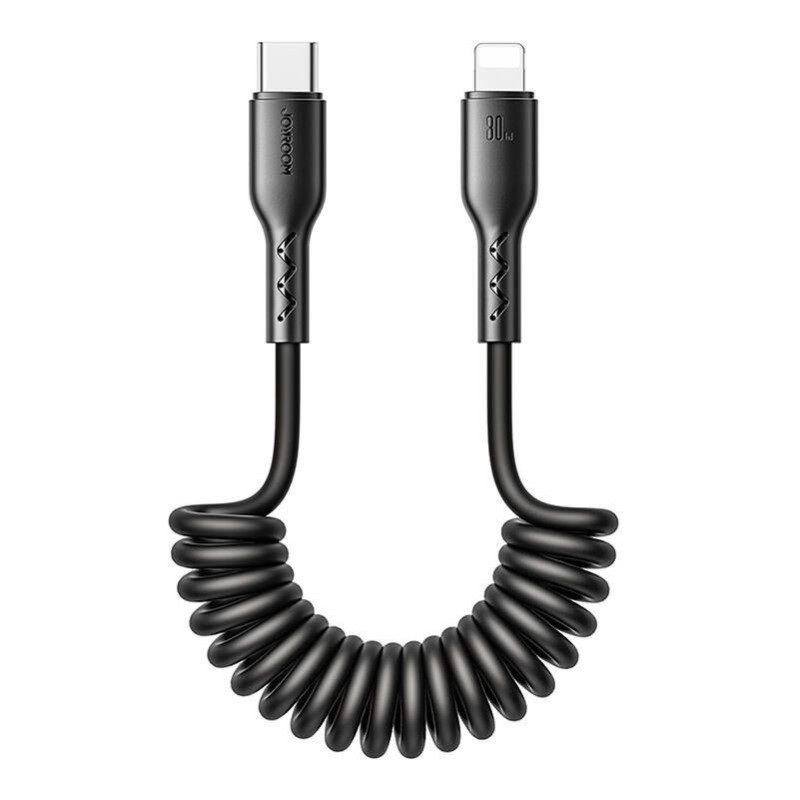 Joyroom Kabelis Joyroom  Fast Charging cable for car Joyroom Type-C to Lightning Easy-Travel Series 30W 1.5m, coiled (black)