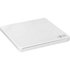H.l Data Storage Serveru  - Citi piederumi H.L Data Storage  Ultra Slim Portable DVD-Writer GP60NW60 Interface USB 2.0, DVD±R/RW, CD read speed 24 x, CD write speed 24 x, White, Desktop/Notebook