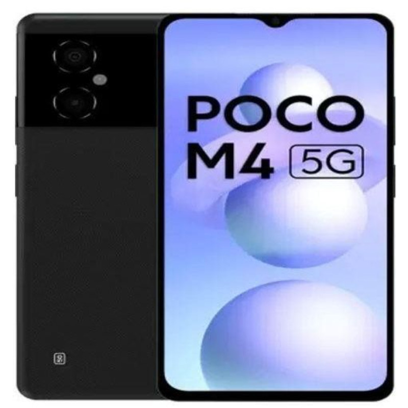 Poco Viedtālrunis POCO  M4 5G 4/64GB Power Black