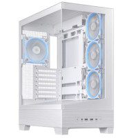 Asus Datoru korpusi Asus  Case|| A31 PLUS Case|MidiTower|Case product features Transparent panel|ATX|BTX|MicroATX|MiniITX|Colour White|A31PLUSTGARGBWHITE