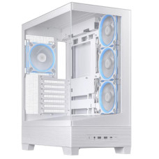 Asus Datoru korpusi Asus  Case|| A31 PLUS Case|MidiTower|Case product features Transparent panel|ATX|BTX|MicroATX|MiniITX|Colour White|A31PLUSTGARGBWHITE