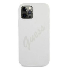 Guess Aizmugurējais vāciņš Guess Apple iPhone 12/12 Pro 6.1 Vintage Case Cream