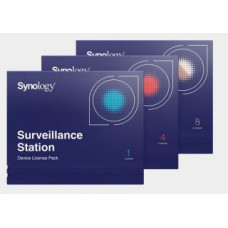 Synology Cietais disks NAS Synology  SOFTWARE LIC /SURVEILLANCE/STATION PACK4 DEVICE
