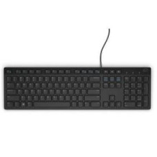 Dell Datora tastatūra Dell  KEYBOARD KB216 LIT/BLACK 580-ADHK