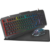 Logilink Datora tastatūra Logilink  ID0185 Keyboard, Mouse and Pad Set, Mouse included, DE