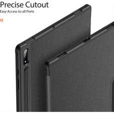 Dux Ducis Maciņš grāmata Dux Ducis  DUX DUCIS case DOMO foldable with pencil storage for SAMSUNG Tab S10 Ultra black