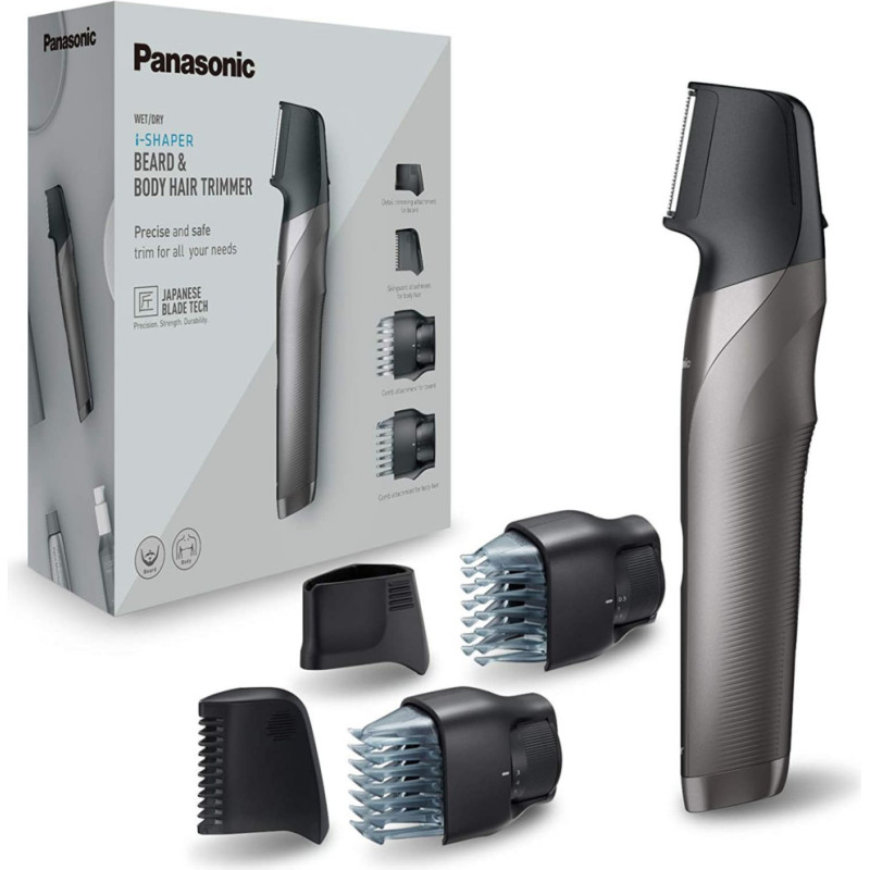 Panasonic Matu trimmeris Panasonic  Hair trimmer ER-GY60-H503 Operating time (max) 50 min, Number of length steps 20, Step precise 0.5 mm, Built-in rechargeable battery, Black/Silver, Cordless
