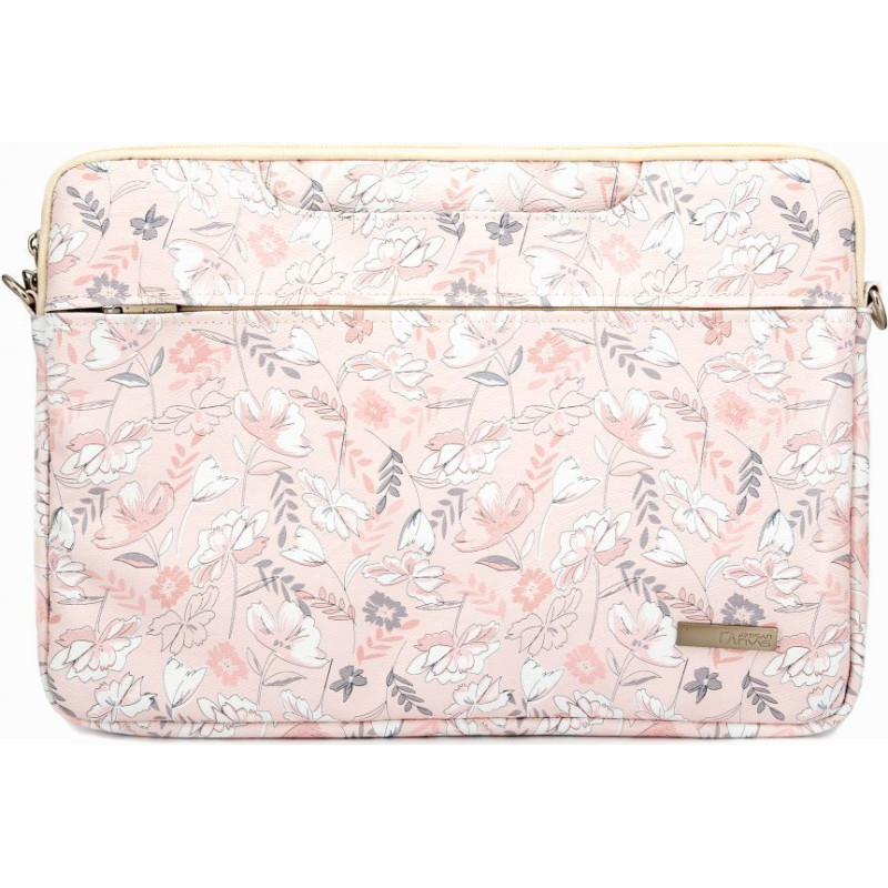 Ilike Portatīvo datoru soma iLike  13-14 Inches Fabric Laptop Bag With Strap Flower Pink