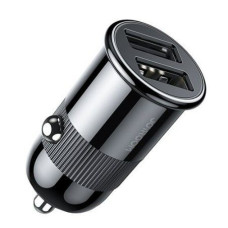 Joyroom Auto lādētāji Joyroom  3,1 A dual port smart car charger (C-A06) Black