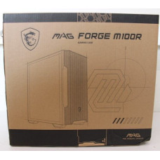 MSI Datoru korpusi MSI  SALE OUT.  MAG FORGE M100R WHITE |  PC Case | MAG FORGE M100R | Side window | White | Micro ATX Tower | DAMAGED PACKAGING | Power supply included No | ATX