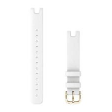 Garmin Siksniņa Garmin  Lily Leather Watch Strap 14 mm White