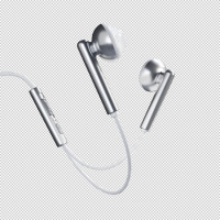 Evelatus Cits mobilo telefonu aksesuārs Evelatus  Crystal Clear Audio headphones with Type-C with microphone White White