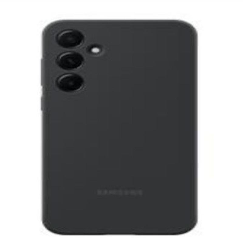 Samsung Aizmugurējais vāciņš Samsung - Galaxy A55 5G Silicone Cover case Black