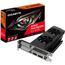 Gigabyte Datoru piederumi Gigabyte  GIGABYTE Radeon RX 6400 D6 Low Prof 4GB