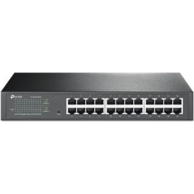 Tp-Link Serveru  - Citi piederumi TP-Link  Switch TL-SG1024DE Web Managed, Rackmountable, 1 Gbps (RJ-45) ports quantity 24