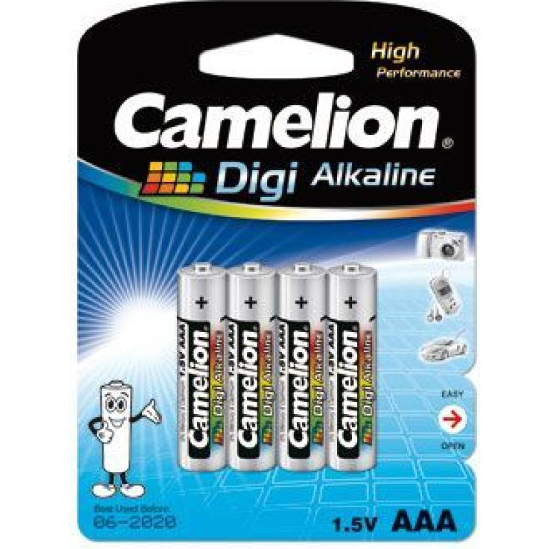 Camelion Cita datorprece Camelion  LR03-BP4DG AAA/LR03, Digi Alkaline, 4 pc(s)
