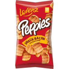 LORENZ PEPPIES kviešu uzkoda ar bekona garšu 75g