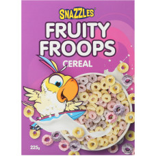 SNAZZELES Fruity Froops brokastu pārslas 225g