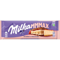 MILKA Strawberry Cheesecake šokolādes tāfelīte 300g