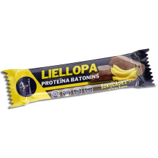 FITNESA KANĀLS Liellopa proteīna batoniņš ar šokolādes un banānu garšu 50g