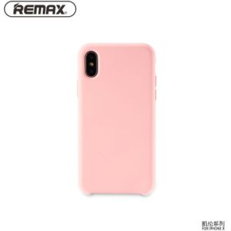 Remax Aizmugurējais vāciņš Remax Apple iPhone X Kellen Series Phone case Pink