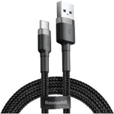 Baseus Kabelis Baseus  Baseus Cafule cable USB-C 3A 0.5m (Gray+Black)