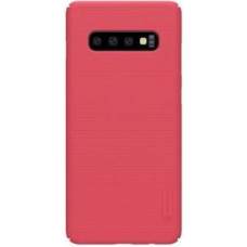 Nillkin Aizmugurējais vāciņš Nillkin Samsung Galaxy S10 Super Frosted Back Cover Red