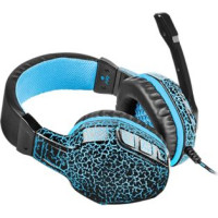 Fury Bezvadu austiņas Fury  Gaming Headset, Wired, NFU-0863	Hellcat, Black/Blue, Built-in microphone