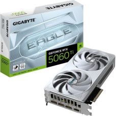 Gigabyte Grafiskās karte / Video kartes Gigabyte  Graphics Card||NVIDIA GeForce RTX 5060 Ti|16 GB|GDDR7|128 bit|PCIE 5.0 16x|GPU 2617 MHz|Dual Slot Fansink|1xHDMI|3xDisplayPort|N506TEAGLEOCICE-16GD1.0