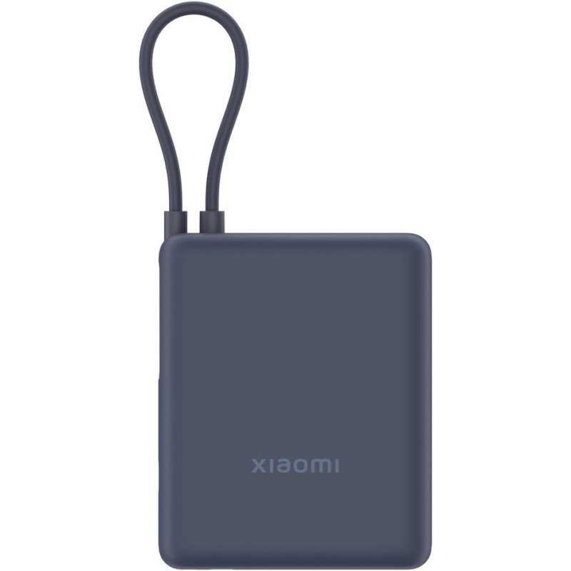 Xiaomi Ārējais akumulators Xiaomi  33W Power Bank (Integrated Cable) | 10000 mAh | USB-C | Ice Blue