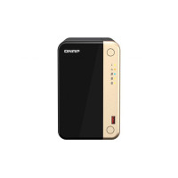 Qnap Zibatmiņa QNAP  2-Bay desktop NAS TS-264-8G N5095 4-core, Processor frequency 2.9 GHz, 8 GB, 1x HDMI 2.0; 2 x M.2 2280 PCIe Gen 3 x1; 2 x USB Type-A