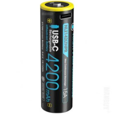 Nitecore Serveru  - Citi piederumi NITECORE  BATTERY RECH. AA 4200MAH USB-C/NL2142LTHPR