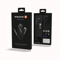 Evelatus Cits mobilo telefonu aksesuārs Evelatus  Crystal Clear Audio headphones with Type-C with microphone Black