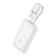 Anker Ārējais akumulators Anker  | Power Bank | A1680H21 | 10000 mAh | USB-C 30W, Lightning 27W | Built-In USB-C and Lightning Cables | White